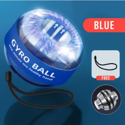 Powerful Wrist Trainer Ball Exercise Gyro Ball LED Lights Engaging Exercise for Stronger Wrists