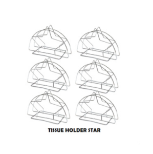 Stainless steel paper towel holder square tissue holder hotel restaurant countertopTISSUE HOLDER