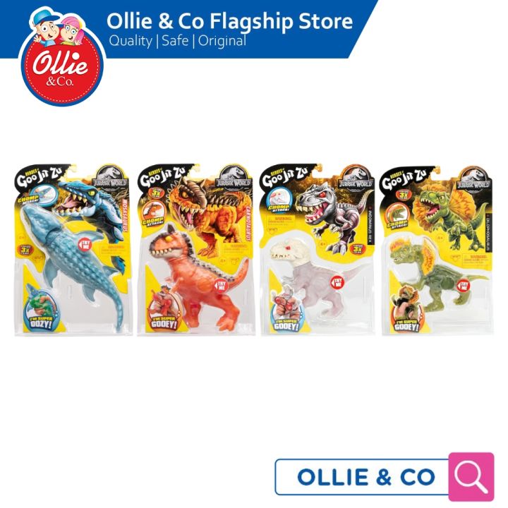 Heroes of Goo Jit Zu S5 Jurassic World Hero Pack 4\