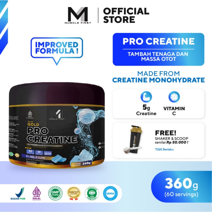 Pro Creatine 360 Gram 60 Serving Musclefirst Muscle First M1 Nutrion