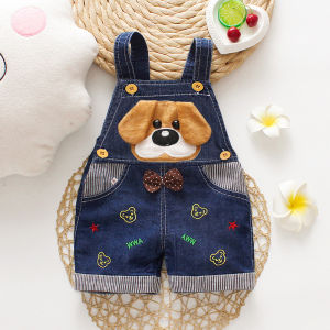 IENENS Summer 1PC Kids Baby Boys Clothes Clothing Short Trousers Toddler Infant Boy Jumper Pants Denim Shorts Jeans Overalls Dungarees Jumpers 1 2 3 Years