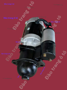 Đề 1511 12v đề 9 răng lắp cho xe ô tô ben thùng máy công nghiệp máy gặt xe 25 tấn 6.8kw phi răng 35 cổ 95 tai 120