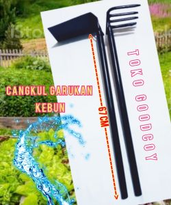 Cangkul dan Garukan kebun Tajam anti copot 1 set ( 2pcs )