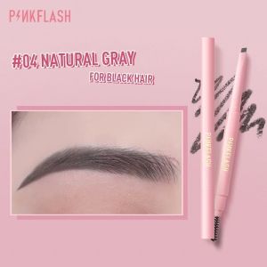 PINKFLASH OhMyEmoji Automatic Eyebrow Pencil Lasting 8 Hours Waterproof Pigmented Easy Blend Soft Cruelty-Free