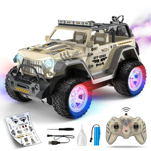 Malaysia Ready Stock Remote Controlled Off-road Vehicle Car Charging Dynamic Impact Resistant 4WD Drive Drift Racing Childrens Toys Girls Birthday Gift