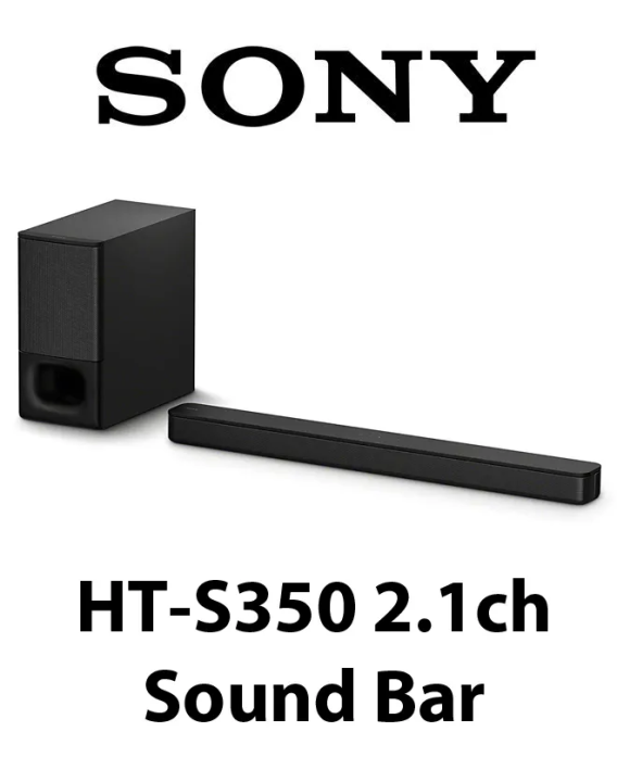 Ht S350 Sony Channel Soundbar With Wireless Subwoofer Sony HT-S350