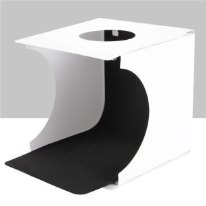 PULUZ Photo Studio Mini Soft Box Photo Box dengan Lampu 2 LED