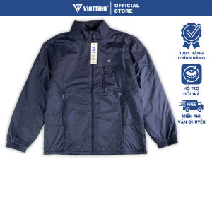 VIỆT TIẾN - Áo Khoác Gió Màu Đen Chống Nắng Thể Thao Trượt Nước Siêu Nhẹ Viettien Smart Casual