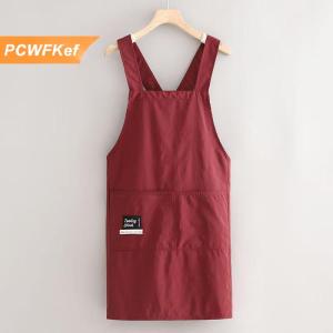 【PCWFKef】 Tạp dề nhà bếp khi nấu ăn thoáng khí bền bỉ tạp dề đeo ngang hông cho người lớn chống bám bẩn chất liệu mềm mại trang phục làm việc nhà hàng dùng trong gia đình