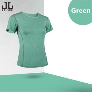Luoke วอร์มยิมเสื้อกีฬาโดยตรง【สต๊อกพร้อม】เสื้อกีฬา 2020 เครื่องแต่งกายกีฬาผู้หญิงเสื้อยืดแขนสั้นสตรีบาสเกตบอลฟุตบอลออกกำลังกายวิ่งโยคะชุดกีฬามืออาชีพ 6 สีระบายอากาศไมโครไฟเบอร์หลวมเสื้อผ้า