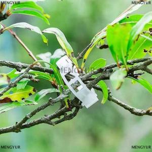 [COD] MENGYUR 100Pcs Secured Plastic Plant Clip Upgrade Plant Support Clips Garden Clips For Climbing Plants Support Clips Plant Fixing Clips