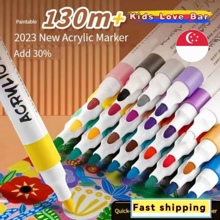 (SG Seller) Touch Bolang 2mm Acrylic Marker Pens 80/60/48/36/24/12