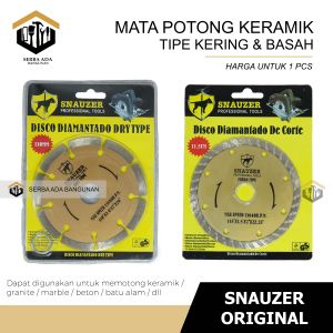 MATA POTONG DIAMOND WHEEL / DW / SNAUZER KERING DAN BASAH BAGUS MURAH-1PCS