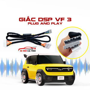 Dây DSP Dài 1.5 mét ô tô cắm đầu zin Giắc nguyên bản xe âm ly & DSP cho VF3 độ âm thanh xịn