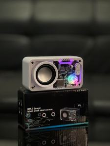 ลำโพงบลูทูธ V1 ลําโพงซับวูฟเฟอร์ แบบพกพา รองรับ บลูทูธ 5.3 และ การ์ด TF Wireless Bluetooth Speaker ลำโพงเบสหนัก คุณภาพเสียงดี