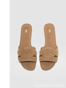 New summer flat sandals for women lightweight and comfortable to wear perfect for the beach. Women’s suede sandals women’s shoes women’s flip-flops.