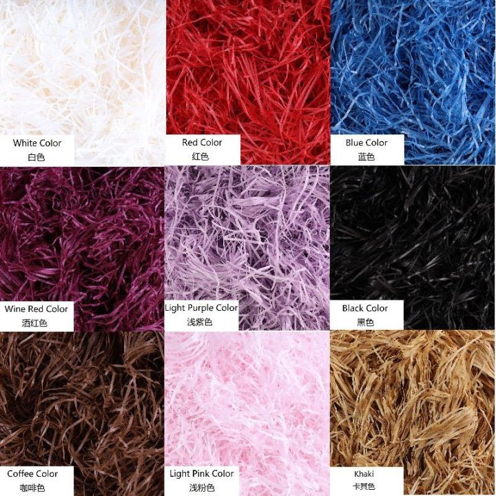 *READY STOCK* 100g Colourful Shredded paper! Kertas cebisan! Gift box ...