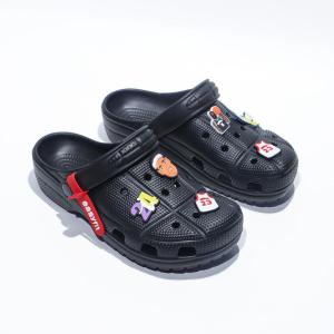 Sports Sandals for Men and Women Basketball Theme & Airy Holes Clogs Non-slip Outfit Slippers 35-45