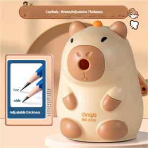 Cartoon Astronaut Kids Rotary Pencil Sharpen Duty School Stationery Supplies Automatic PencilSharpen