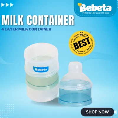 Bebeta Milk Container 4-Layer-Blue
