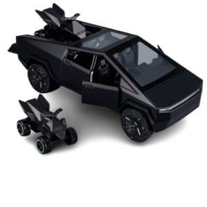 HOUCHU Collection 1:36 Cybertruck Toys Metal Diecasts Decoration Off Road Vehicle Model Simulation Car Toy 1:36 Pull Back Vehicles Toy Collection