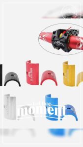 1Pair 25.4mm To 31.8mm Bike Handlebar Conversion Shim Aperture Adjust Adapter MTB Road Bicycle Reduc
