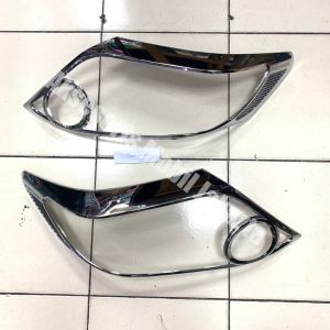Paket Garnish Chrome Lampu Depan & Belakang Grand Fortuner 2012-2015