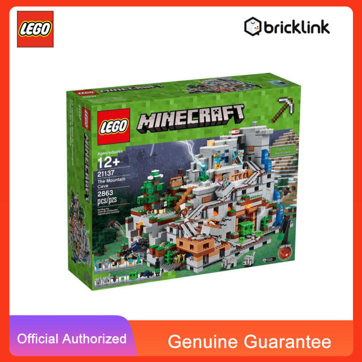 BrickLink] LEGO 21137 Minecraft The Mountain Cave 2863pcs 12+ LEGO Building  block toys | Lazada PH