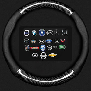 Special Car Steering Wheel Cover Carbon Fiber Leather Steering Wheel Cover for Toyota Toyota Hilux Vios Rav4 Raize Altis Rush Camry Yaris Corolla Wigo Avanza And Other Models Car Accessories