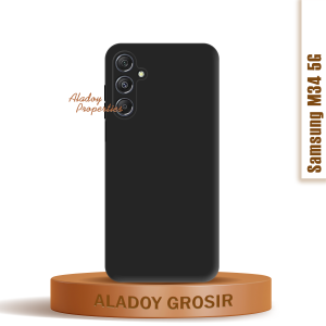 Softcase Samsung M34 5G Case Black Matte Premium Casing
