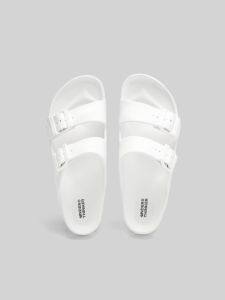 Dép Nhựa EVA URBAN Hai Quai Ngang Nam Nữ Đúc Chống Trượt Có Khoá Cài | MIDORI FOR MAN
