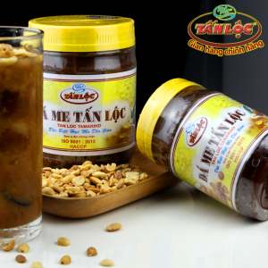 Đá Me Tấn Lộc Chính Hãng - Hủ Lớn 900g - Chua Ngọt Đá Me Chuẩn Vị