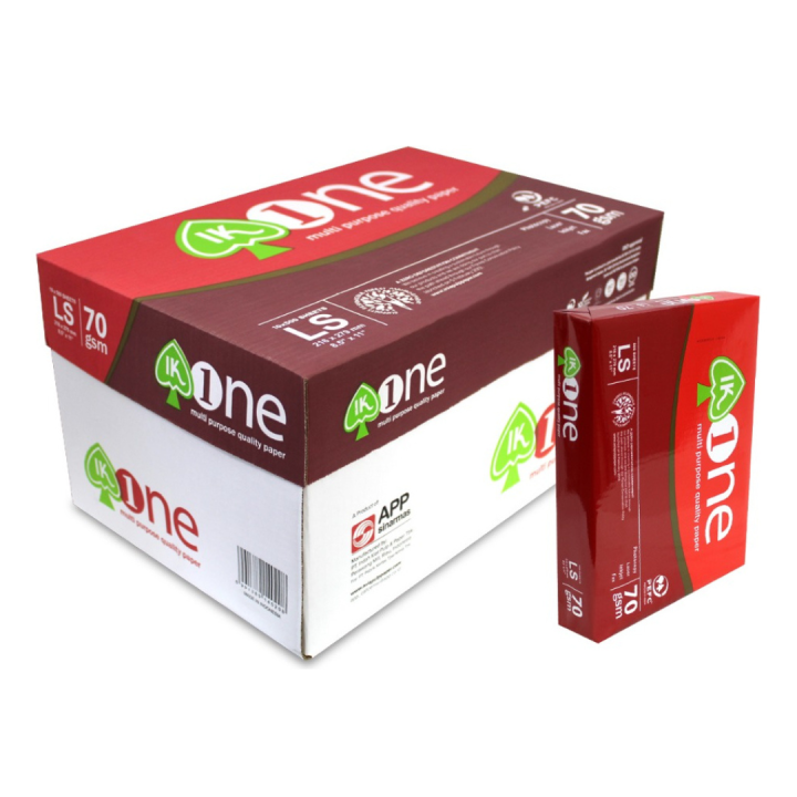 IK ONE bOND paper Copy paper substance 20/70gsm | Lazada PH