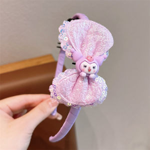 Lovely Anime Sanrio Baby Headband Cute Cartoon Kuromi Headdress for Girl Princess Kids Hair Accessories