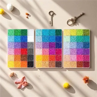 Combo Hạt Xếp Perler Đầy Đủ Màu - Đồ Chơi DIY Sáng Tạo Cho Bé