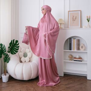 Mukena Dewasa Tas Mukena Dewasa mukena traveling Katun Mikro Premium