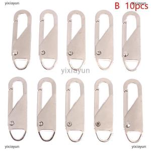 [COD] yixiayun 10Pcs DIY Sewing Craft Zipper Slider Puller Zipper Repair Kit Replacement For Broken Buckle Travel Bag Suitcase Zipper Head