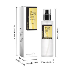 OUHOE 100ml Snail Moisturizing Essence – Hydrating & Nourishing Facial Toner Helps Relieve Dry Skin Deep Moisture & Soothing Care