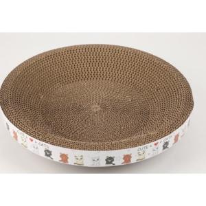 🔥[READY STOCK] Cat Toys Cat Scratcher Bowl Non-Shedding Durable & Cat-Approved XXL Cat Scratch Board Toy Cat Bed