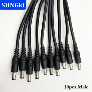 [COD] 🔥🔥🔥SHNGki 10 chiếc phích cắm 5.5x2.1 đầu nối dây cáp đực hoặc cái DC cho dải đèn LED 3528 5050
