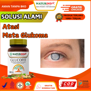 GLUCOFIT OBAT MATA GLUKOMA GLAUKOM APRIA WANITA ANAK ANAK DEWASA LANSIA ORIGINAL