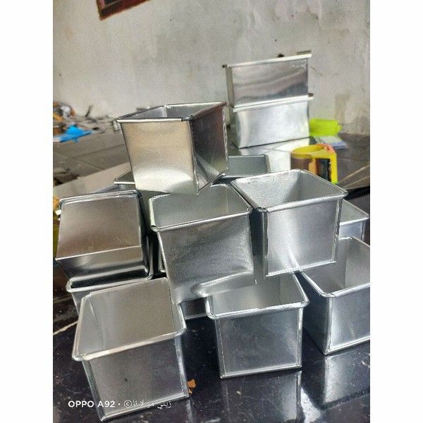 Loyang roti tawar kubus Loyang roti panggang ukuran mini | Lazada Indonesia