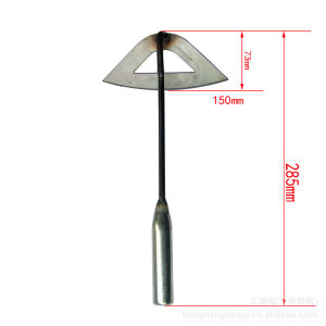 Handheld Weeding Hoe Tool: Steel Hardened Hollow Hoe Gardening Tools For Weeding Loosening Farm Planting