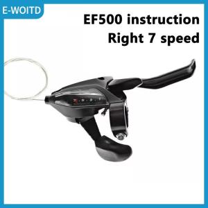 【E-WOITD】 Mountain Bike Derailleur Linkage Finger Shifter 21 Integrated 24 Speed 27 Aluminum Alloy