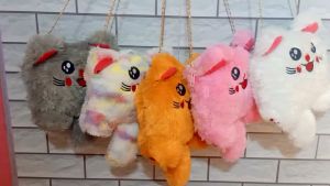 Tas Wanita Kekinian ala Korea: Tas Selempang Wanita Boneka Kucing