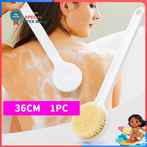 【Walmart】Boar Bristle Bath Brush Long Handle Exfoliating Back Scrubber for Shower Body Cleaning Dead Skin Remover Japanese Style Men Women Spa Tool