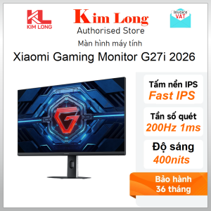 Màn hình máy tính Xiaomi Gaming G27i 2026 Fast IPS/1ms - Hàng chính hãng