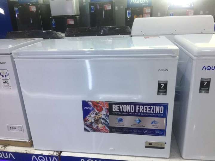 Chest freezer Box AQUA 306 liter AQF-320EC Garansi Resmi