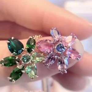 Swarovski Adjustable Swan Bracelet Gemstone Jewelry for Women