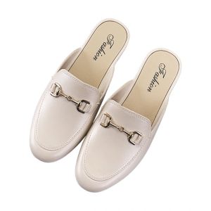 Free Shipping WomenS Summer Sandals Casual And Fashionable Slip-On Sandals For Outdoor Wear Closed-Toe Half-Slipper Sandals